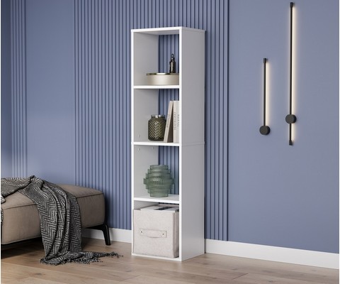 Стеллаж СТЖ 7 (белый текстурный)