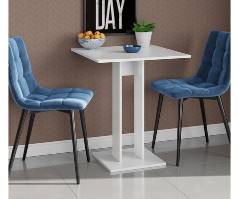 Стол обеденный СО 7 (белый текстурный)