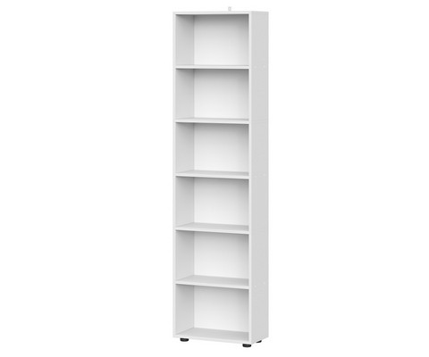 Стеллаж с полками Токио (белый)