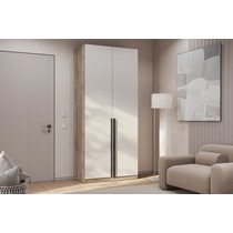 Шкаф 2-х створчатый Урбан ШК-03 (дуб смоки, кашемир)