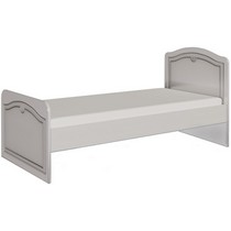 Кровать 80х190 см Melania (05, рамух белый)