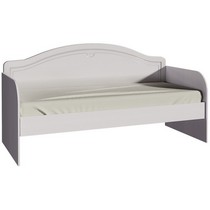 Кровать 80х190 см Melania (12, рамух белый)