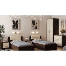 Спальня Фиеста Nеw, комплектация 1 (венге/лоредо)