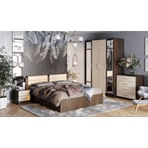 Спальня Фиеста Nеw, комплектация 2 (венге/лоредо)