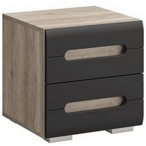 Тумба прикроватная Наоми ТБ-15 (дуб каньон/графит нубук)