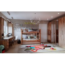 Детская комната Nature, комплектация 2 (дуб табачный craft-мокко)