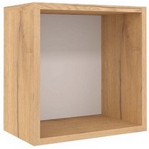 Полка Куб 1 Лойс 98 (дуб золотистый)