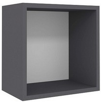 Полка Куб 1 Лойс 98 (графит)