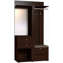 Шкаф МЦН 70 Sherlock (Шерлок) орех шоколадный