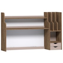 Надстройка на письменный стол Nature 85 (дуб табачный craft-мокко)