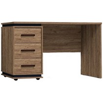 Стол письменный Nature 84 (дуб табачный craft-черный)