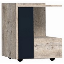 Тумба прикроватная Nature 42 (гаскон пайн-черный)