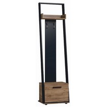 Вешалка Nature 77 (дуб табачный craft-черный)