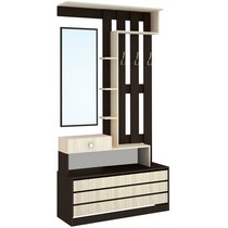 Центральная секция ЯПЦС-1 для прихожей Ямайка (венге-дуб молочный)