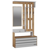 Центральная секция Ямайка ЯПЦС-1 (дуб крафт/белый)