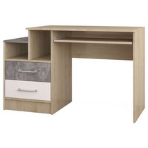 Детский стол письменный Колибри Лофт (дуб сонома/ателье светлое)