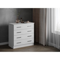 Комод длинный Катрин 3 (белый)