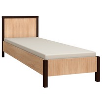 Кровать с основанием (дерево) Bauhaus 5 90х200 (дуб сонома)