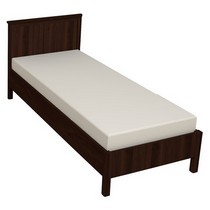 Кровать с основанием (дерево) Sherlock 45 90х200 (орех)