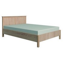 Кровать с основанием (металл) Sherlock 44 120х200 (дуб сонома)