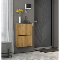 Обувница навесная Тоскана Дуб золотой