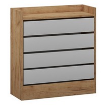 Обувница низкая Ямайка ЯПТ-3 (дуб крафт/белый)