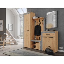 Прихожая Галант. Комплект 1 (дуб крафт/ателье)