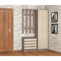 Прихожая Ямайка. Комплект 2 (ясень шимо)