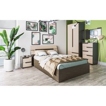 Спальня Гавана. Комплект 6 (дуб молочный)