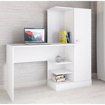 Стол компьютерный Квартет-6 (белый)