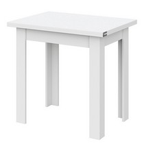 Стол обеденный раскладной СО 3, белый