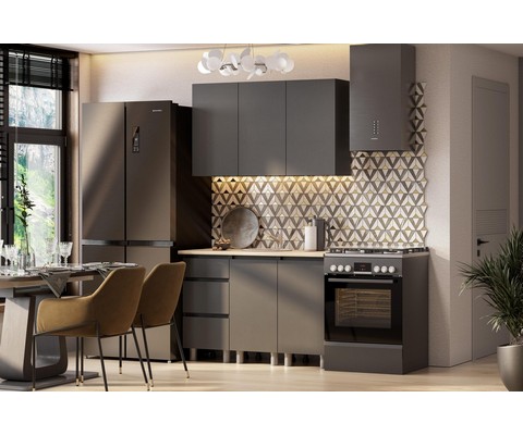 Кухня Денвер (без столешницы) композиция 2