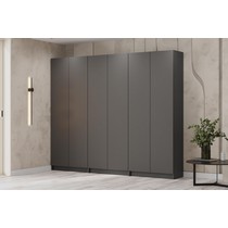 Модульный шкаф Бали, Графит серый (комплект 2)