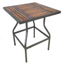 Стол к набору Бетта Мини (серый/коричневый) 004