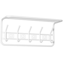 Вешалка с полкой Ажур 60 см (белый) ВСПА 202 Б