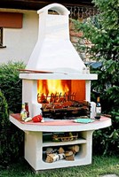 Уличная печь барбекю Престиж