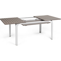 Стол Alloro 140 Extensible из пластика tortora bianco