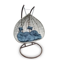 Подвесное кресло МД-1028 duble grey