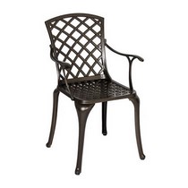 Кресло из литого алюминия Седона (Sedona) bronze
