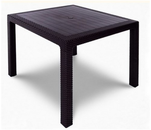    Yalta Kvatro Table hocolate