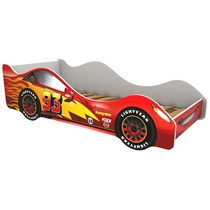 Кровать-машина Тачка красная, для детей