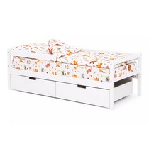 Кровать тахта для детей Бельмарко Svogen, цвет: белый