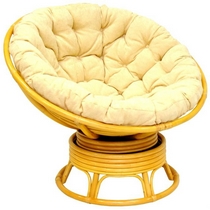 Кресло механическое из натурального ротанга Papasan 23-01B (медовое)