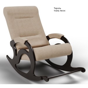 Кресло-качалка в гостиную Модель 44 (Тироль) ткань