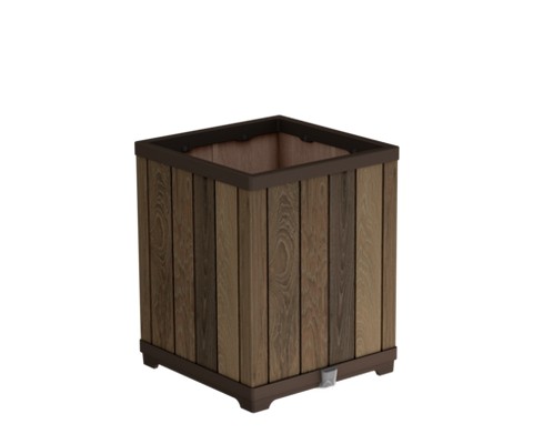 ����� ������� Deco square tall planter