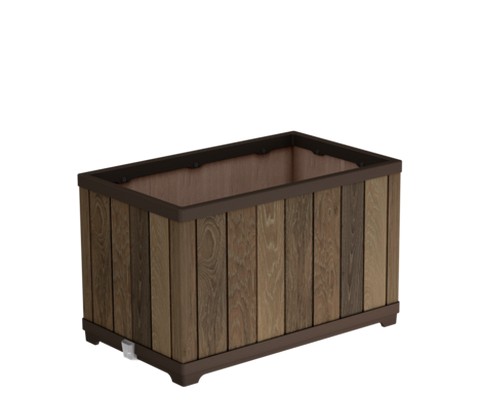 ����� ������� Deco ractangle tall planter