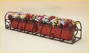 Кованая цветочница под ящики ЦО 41 1250