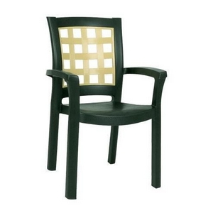 Кресло из пластика Палермо (зеленое)