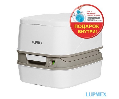 Биотуалет Lupmex 79112P 12 л с индикатором и пробниками гранул