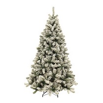 Елка искусственная новогодняя Flock Tree Promo 180 см